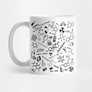 Chemistry Background 2 Mug